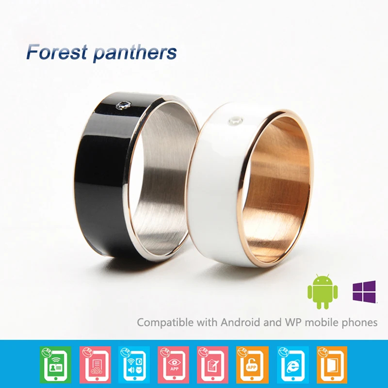 Waterproof IP68 new product Smart Ring for NFC Android WP phone smart