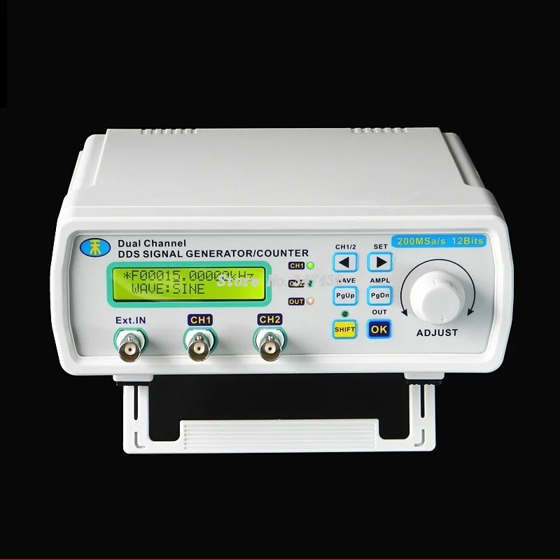 

MHS5200A full numerical control, double channel DDS function, arbitrary wave signal generator, pulse source frequency meter