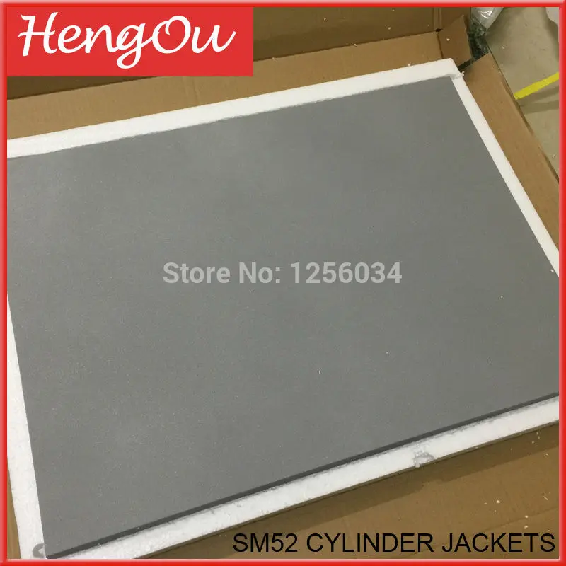

4 pieces PM52 SM52 cylinder jackets Rough surface chrome plated Size 530x388x0.38x25x10mm G1.011.173N G2.215.105N