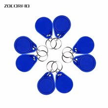 100 шт. TK4100 чипы 125 кГц RFID ID карты брелки электронные ключи безопасности записываемых брелоков для доступа Управление посещаемость времени