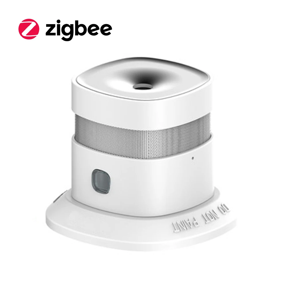 Система обнаружения дыма EN14604/CE/RoHS Certified Zigbee сети пожарной сигнализации Smart