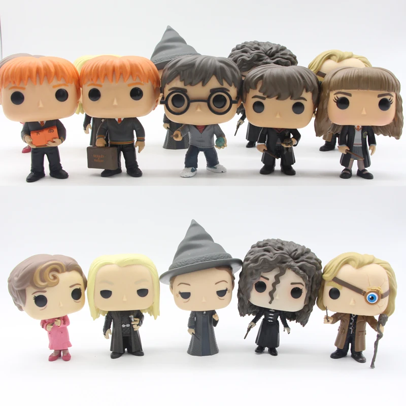 

Funko POP Original 2017 New 10 Styles 10cm Boxed Harry Potter Characters Figure Toys