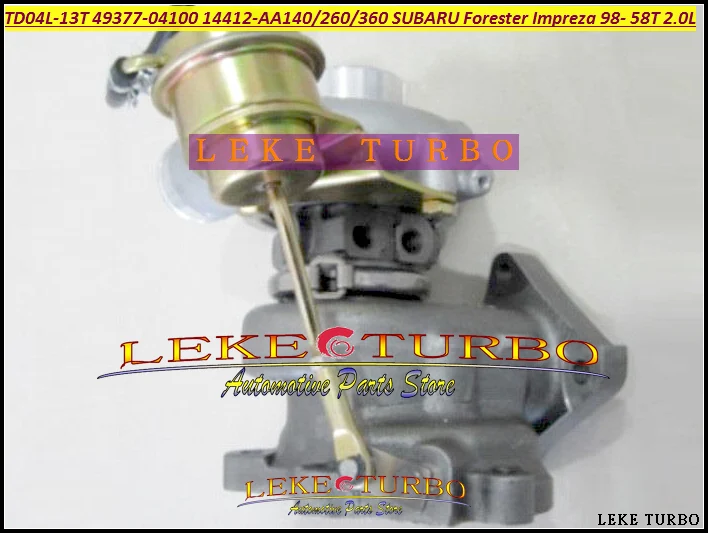 TD04L-13T 49377-04100 14412-AA140 14412AA260 14412AA360 Turbo For SUBARU Forester Impreza 1998- 58T 2.0L 210HP (2)
