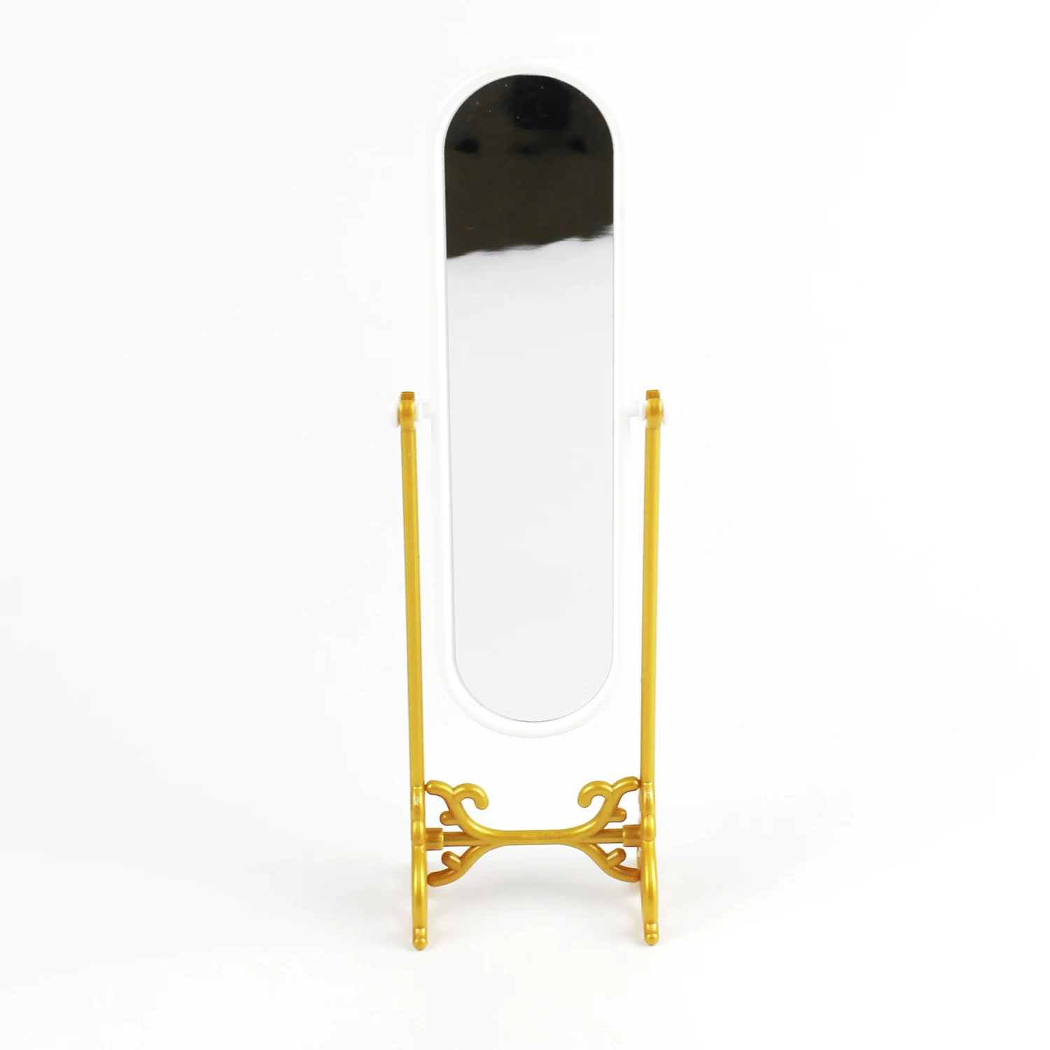 

Best Sale Lovely Dollhouse Miniature Furniture Dressing Mirror for Doll Gift Pretend Toys