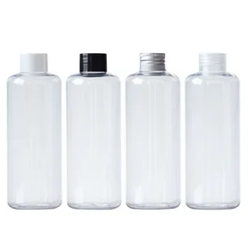 

60pcs 250ml Multicolor Refillable Bottles 250ml Travel Skin Care Lotion Shampoo Gel Bottle Tube Containers Kits clear brown blue
