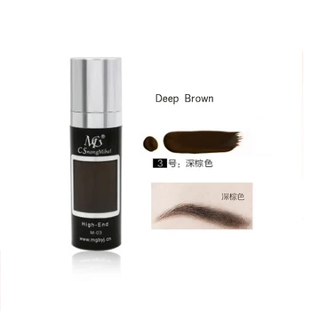 

Top Quality 15ml/bottle Deep Brown Micro Tattoo Ink Embroidery Eyebrow Permanent Makeup Pigment Colorfastness Tattoo Supply