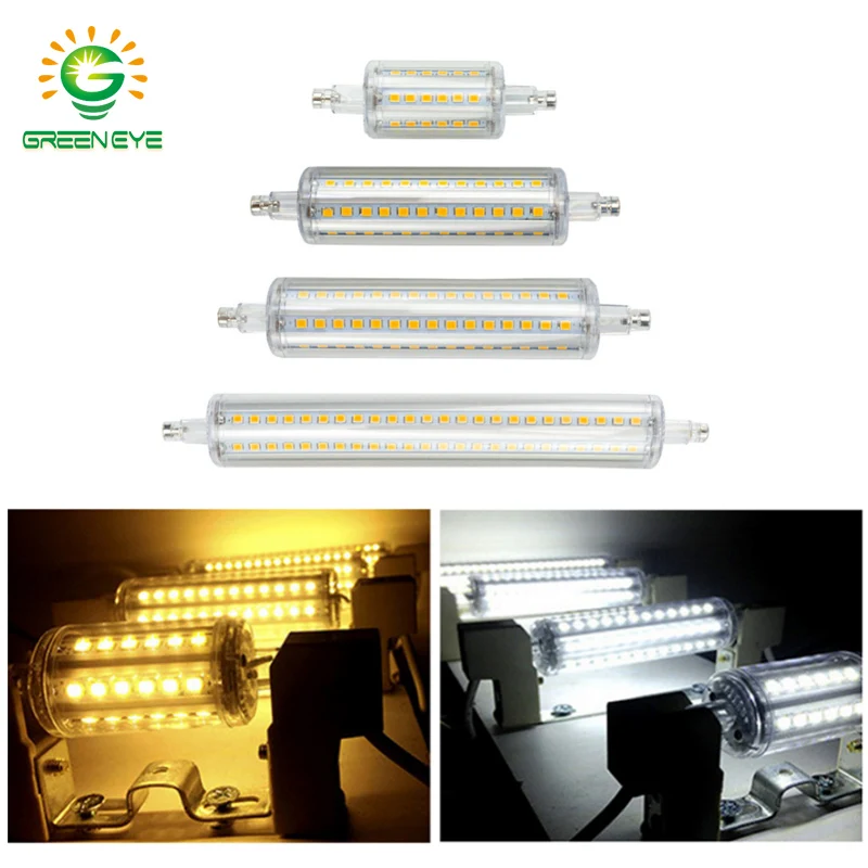 

Led Bulb R7S J78 J118 Dimmable led Lamp 78mm 118mm 135mm 189mm corn Replace Halogen 150W 500W Floodlight Spot Light AC 110V 220V