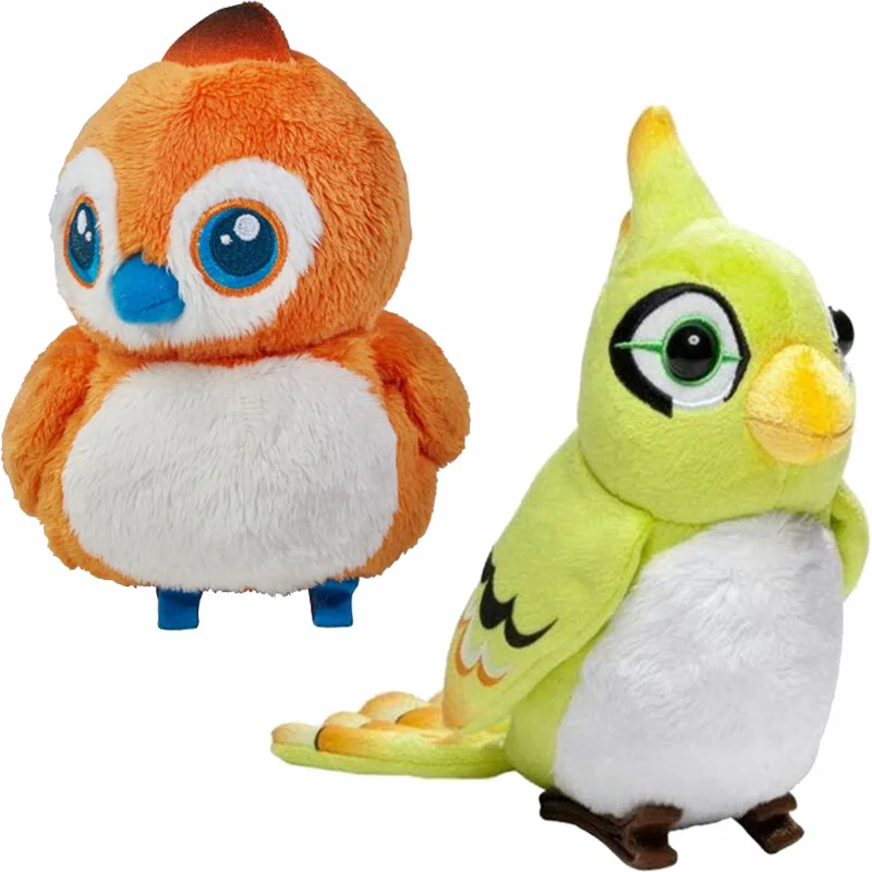 

Game OW OVER The Last Bastion Bird Ganymede Pepe D.va Rabbit Logo GENJI Plush Dolls Stuffed Toys