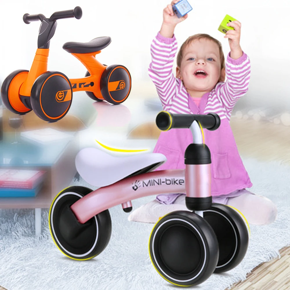 

Children Three Wheel Balance Bike Kids Scooter Baby Walker Tricycle Bike Ride On Toys Gift Walking For Child Toys For Baby