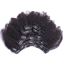 Afro Kinky Curly font b Hair b font font b Clip b font font b In