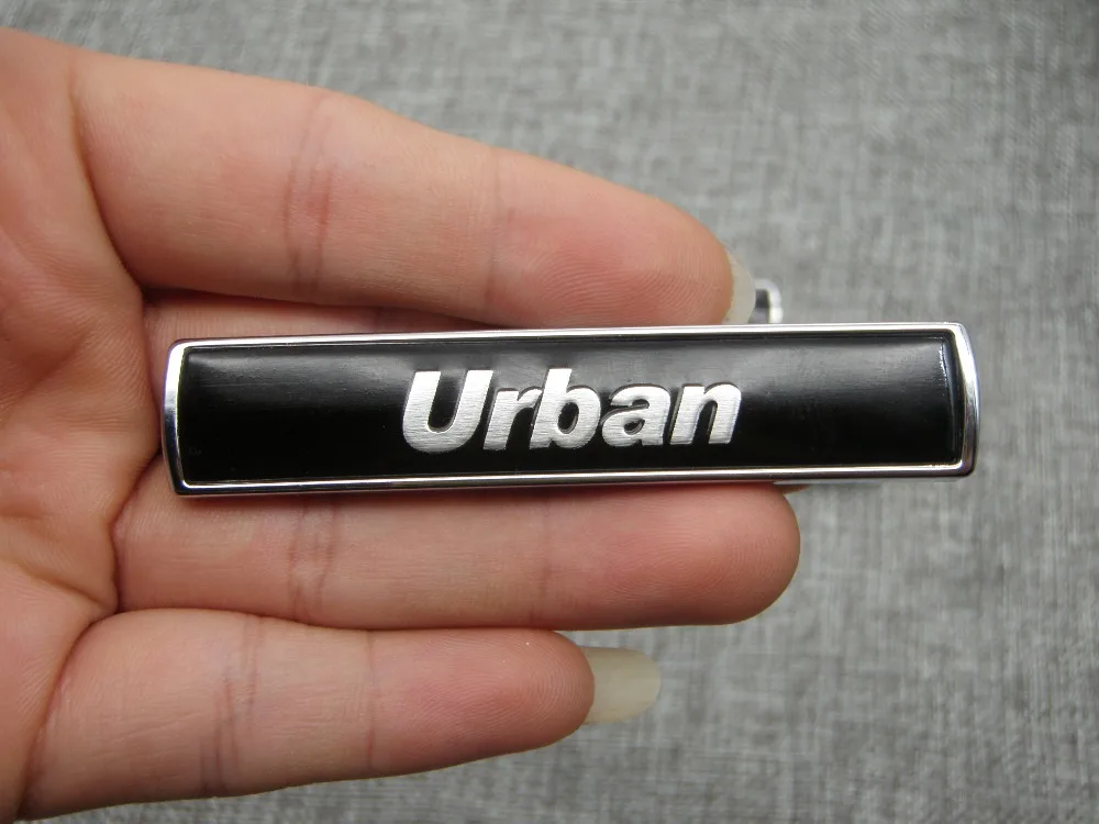 

" Urban " Letters Word Car Trunk Badge Emblem Letter Decal Sticker for BMW Urban
