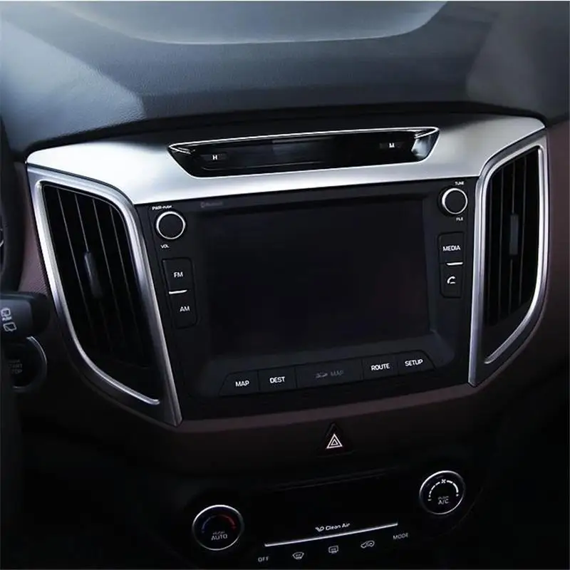 

Cup Gear automobile modified car styling accessories decoration protecter bright sequins sticker strip 15 16 17 FOR Hyundai IX25
