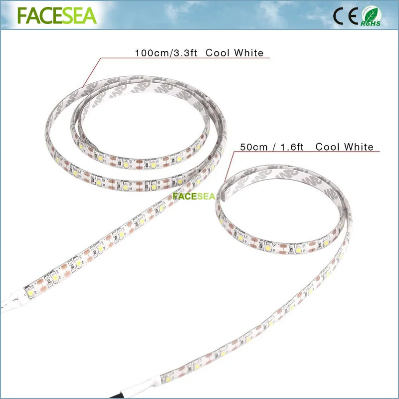 Tiras de Led Água gabinete do computador portátil Temperatura de Cor(k) : Warm White (2700-3500k)