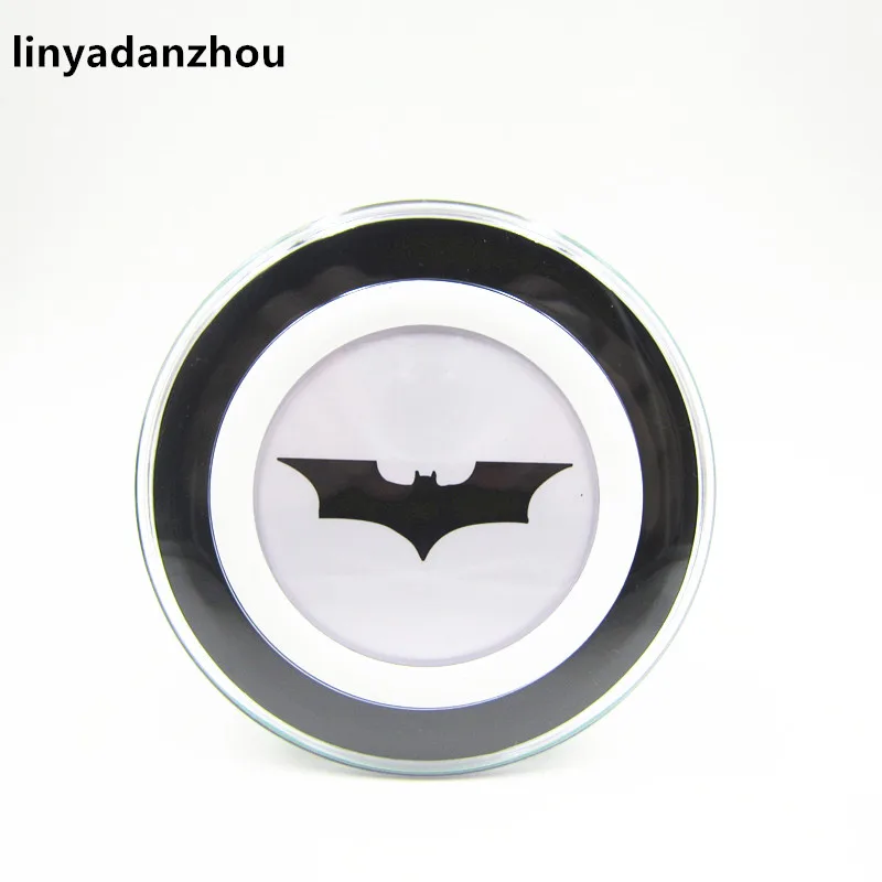 linyadanzhou 10pcs Batman Original Qi font b Wireless b font font b Charger b font Charging