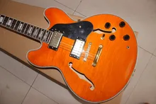 OEM  Classic LP electric guitar new style good sounddouble F hole orange  OEM  Classic LP electric guitar new style good sounddouble F hole orange