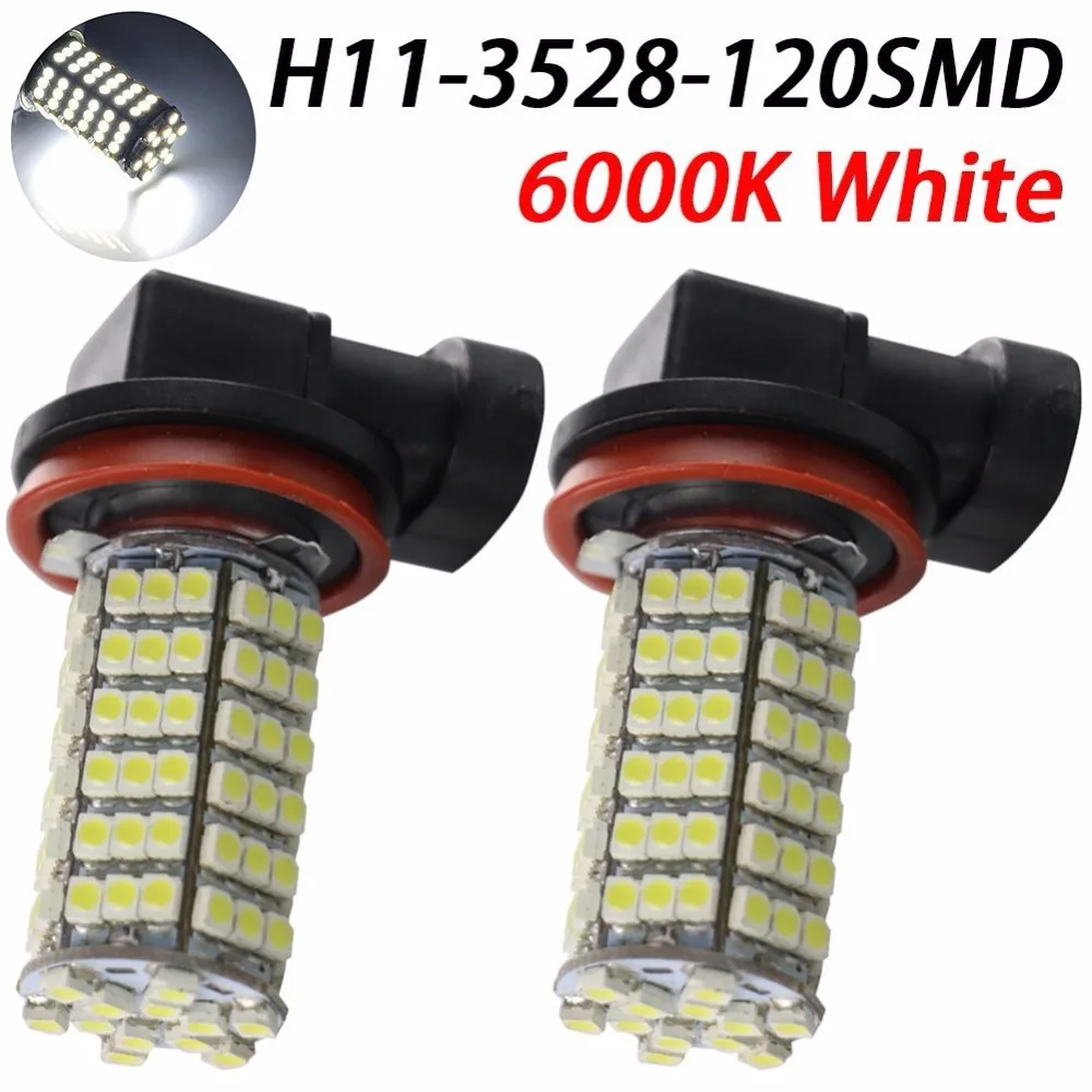 Комплект из 2 светодиодных ламп для автомобиля 120 фарол автомобильный Hb4 Hb3 9005 9006 H11