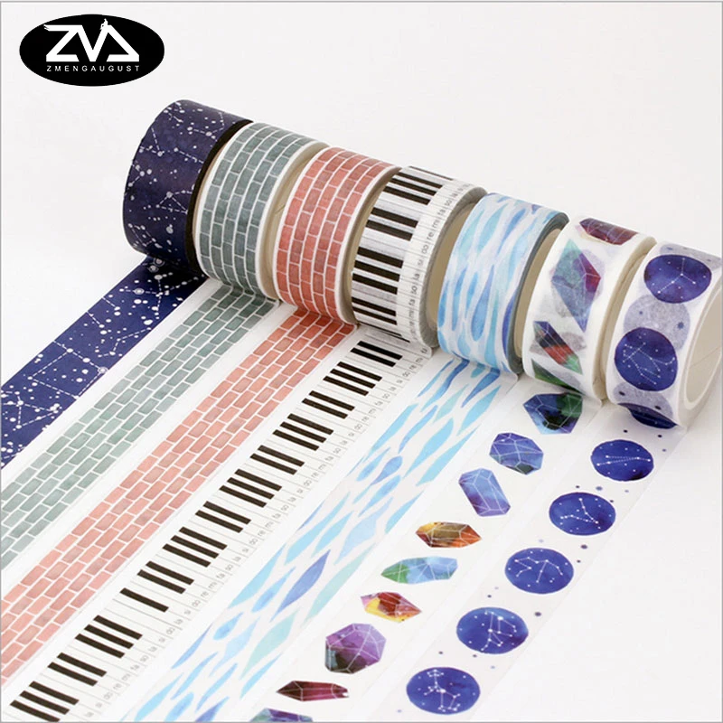 

1pcs/lot DIY Decorative adhesive tapes Paper washi tape stationery lovely school supplies kawaii Hand diy diary decoration