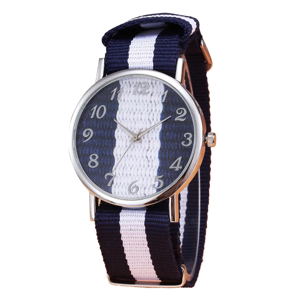 Paradise 2017 classic look Luxury Fashion Canvas Mens Analog Watch