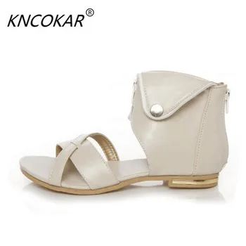 

2017 new summer style of the style of the high school children's Rome sandal high helps 8 - 16 years old girl junior middle scho