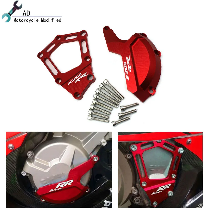 S1000R S1000RR S1000XR Moto stator /Étui pour S1000RR ABS K46 2009-2018 S1000R 2014 2015 S1000XR 2015 2016 HP4 2012 2013 2014 Rouge