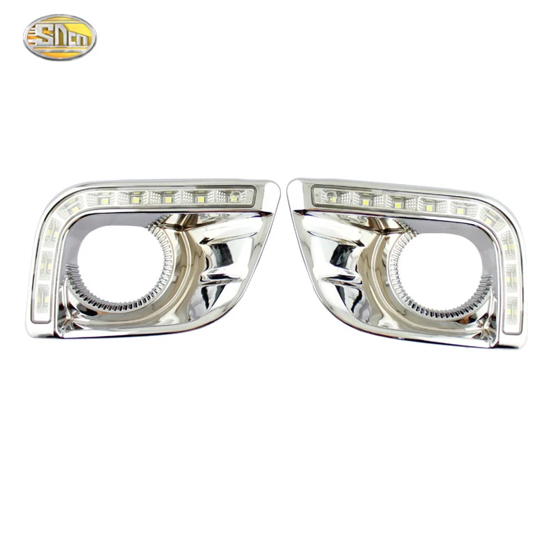 

SNCN Led Daytime Running Light for Toyota Prado FJ150 LC150 2010 2011 2012 2013 Land Cruiser 2700/4000 LED DRL fog lamp cover