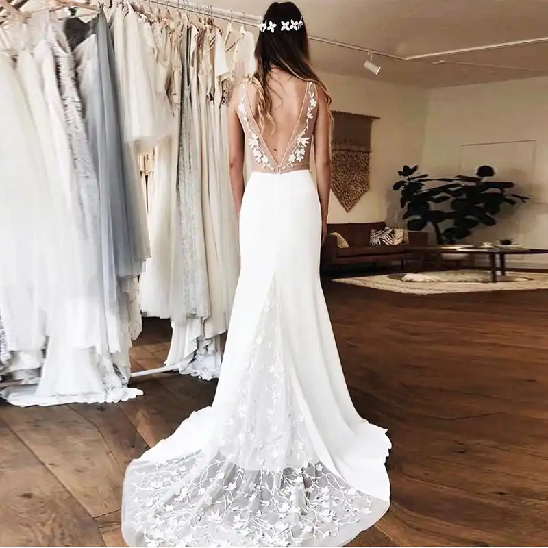 aliexpress robe de mariée 2019