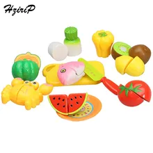 Пластик Кухня Еда фруктов, овощей, очистки кожуры, игрушки для детей, ролевые игры Кулинария косплей для единицы развивающие игрушки подходит 3-6years старое