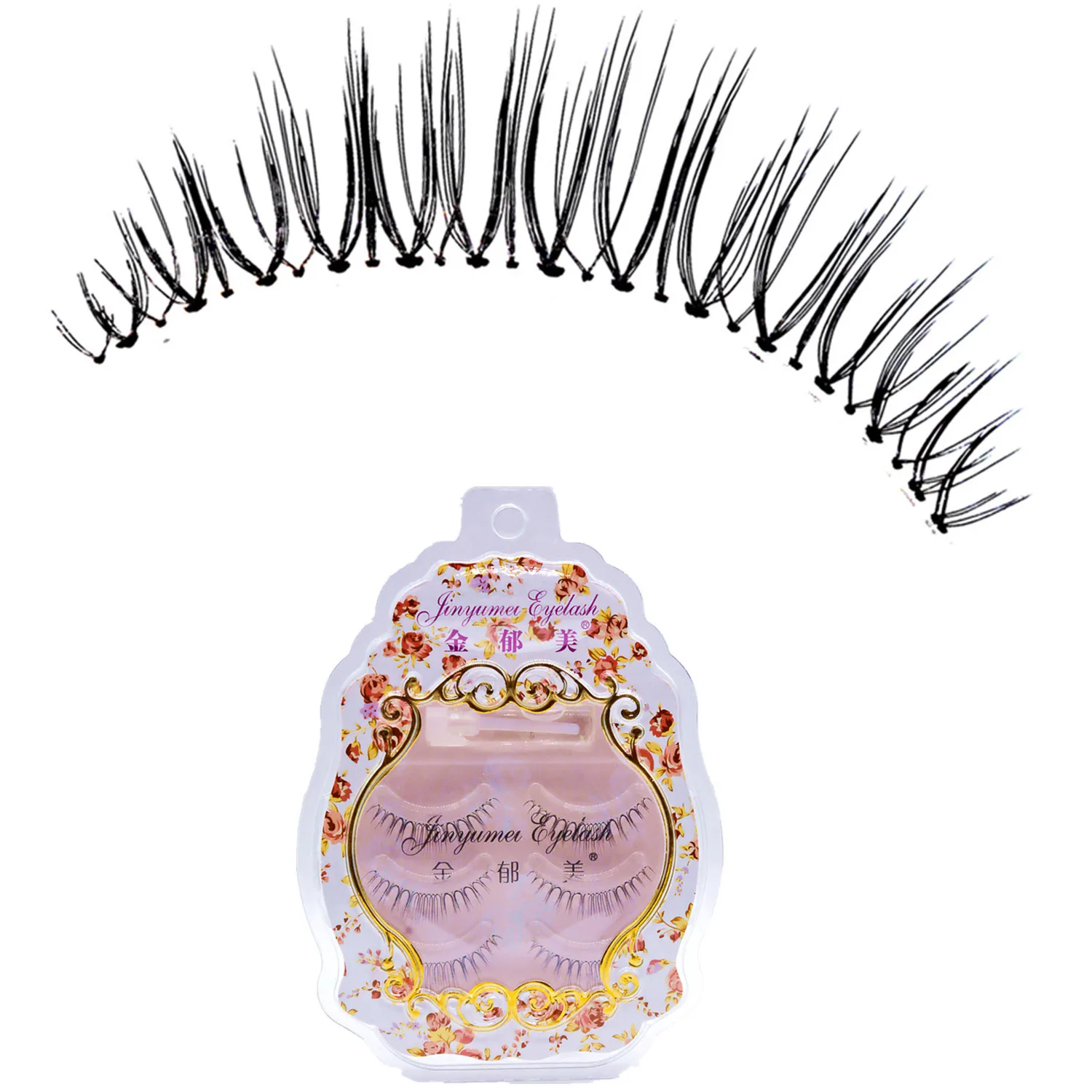 3 Pairs/Set 3D False Eyelashes Messy Cross Thick Natural Fake Eye Lashes Professional Makeup Bigeye Long | Красота и здоровье