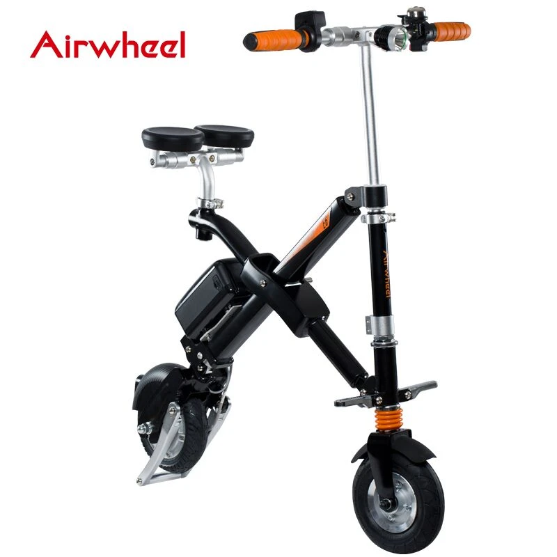 Airwheel E6軽量折りたたみ電動スクーターシートポータブルモビリティ折りたたみ電動自転車リチウム電池自転車