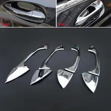 Chrome Exterior Door Handle Cover Trim Sticker for Mercedes Benz A C E GLS ML GLE GLA CLA Class W166 W117 X204 W204 W212 X204