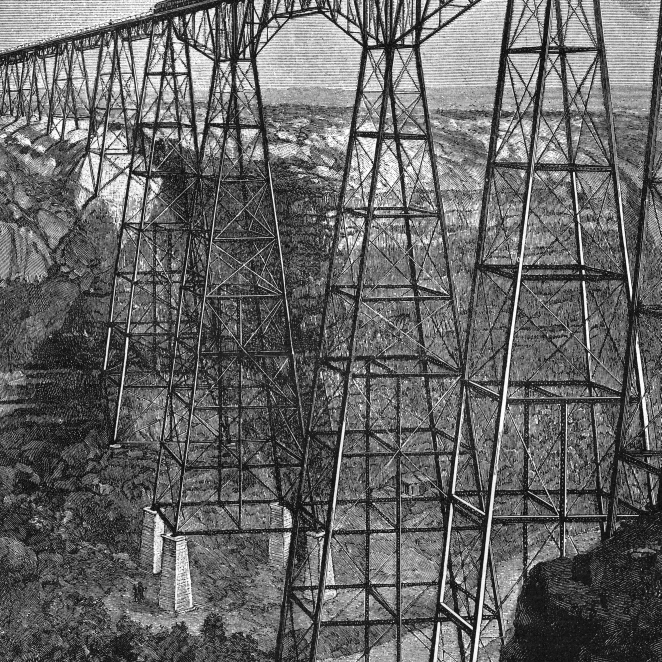 Pecos Viaduct  Texas Poster Print By Mary Evans Picture Library (18 X 24)