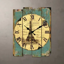 032042 wall clock in wall clocks safe modern design digital vintage large led kitchen decorative mirror Creative sitting-room