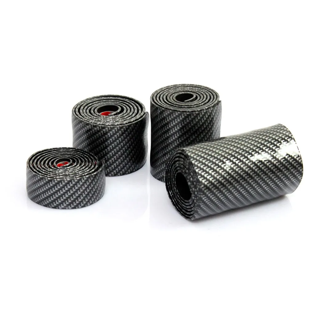 

Gm Bumper Sticker Car Decoration Collision Avoidance Anti-collision Strip carbon ribbed threshold bar for general motors New