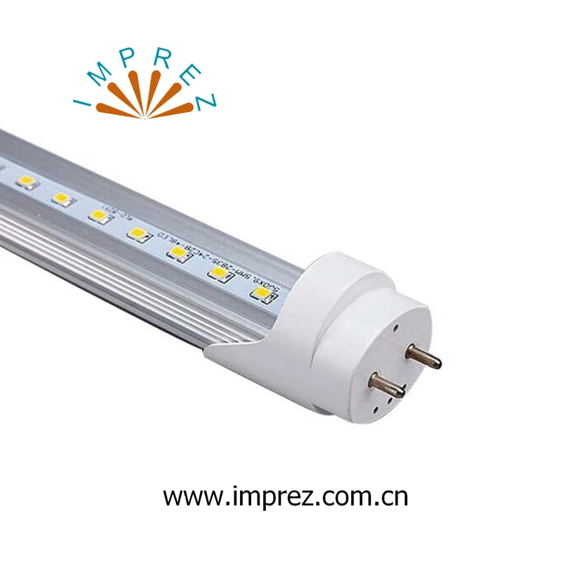 

free shipping T8 4ft 18W led tube light 25pcs/lot 85-265v 100LM/W PF>0.9 CE ROHS office underground parking lighting