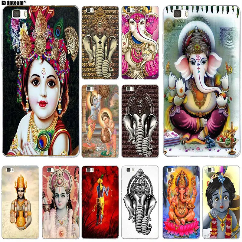 

Lord Ganesha Buddha Silicone Soft TPU Cell Phone Cases For Huawei P8 P9 P10 P20 Mate 10 Pro Y5 Y6 II Y7 Honor 6X 7X 9 Lite Shell