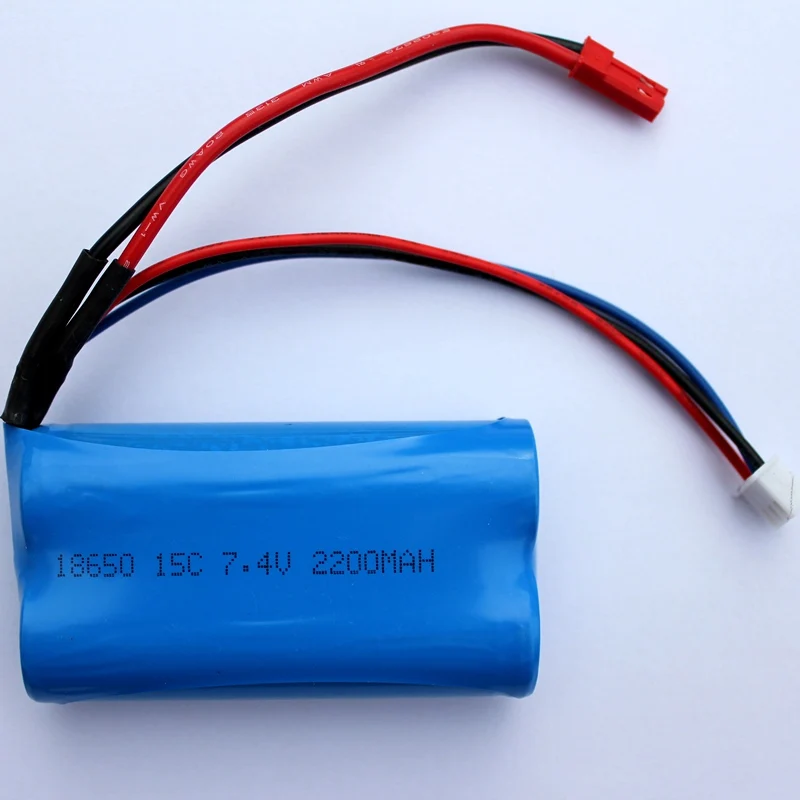 

7.4V 2200mAh Li-ion Battery For MJX F45 F645 T23 T55 T40C F39 SYMS S033G Double Horse 9104 9053 9097 9101 WL V913 RC Helicopter