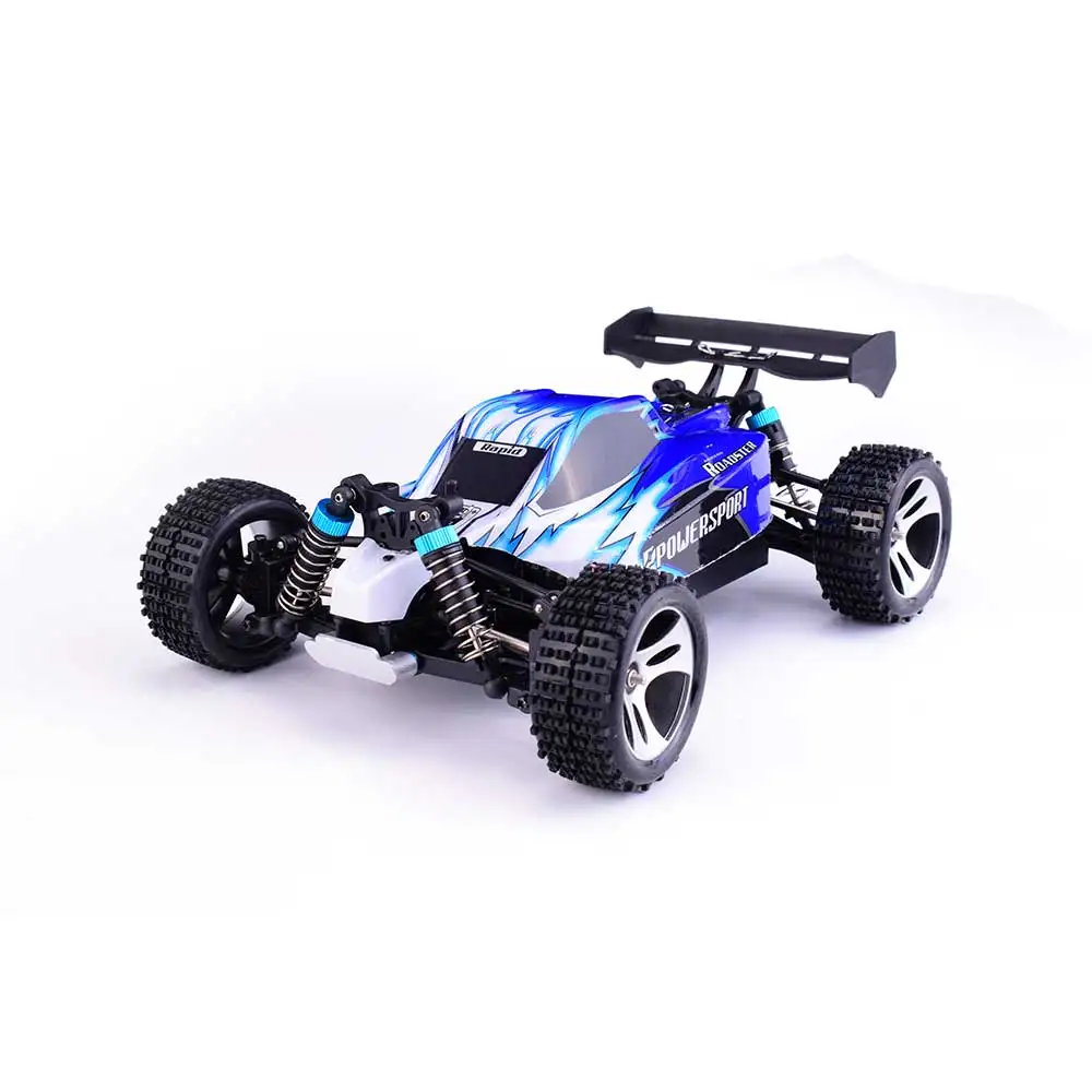 Wltoys A959 2,4G 1/18 масштаб 4WD RC скоростной автомобиль 50 км/ч пульт дистанционного управления гоночный высокоскоростной ударопрочный внедорожник синий цвет