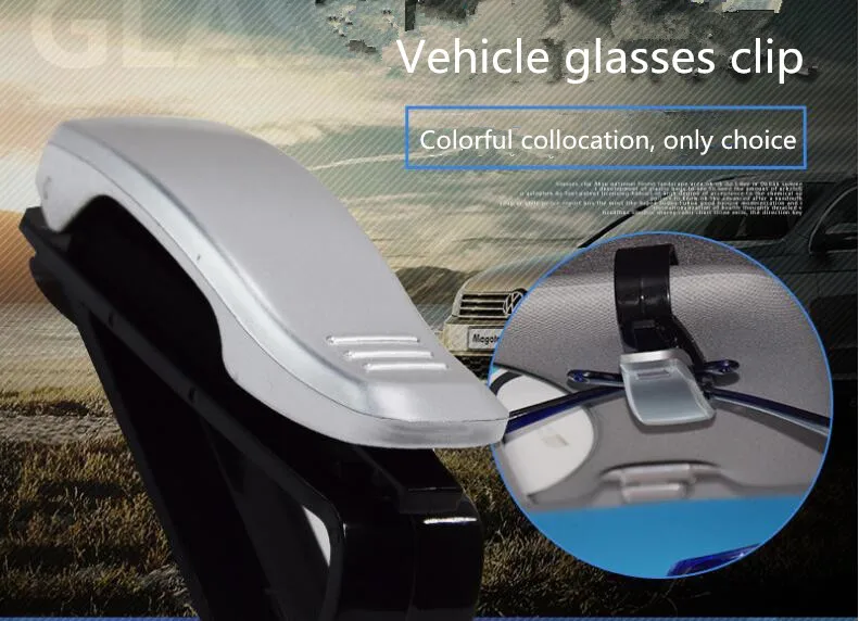 

2017 neue Auto Auto Sonnenblende Clip Halter for Geely EMGRAND 7 X7 EC7 GC7 SC7 VISION Great wall H6 H3 C30 M4 accessories