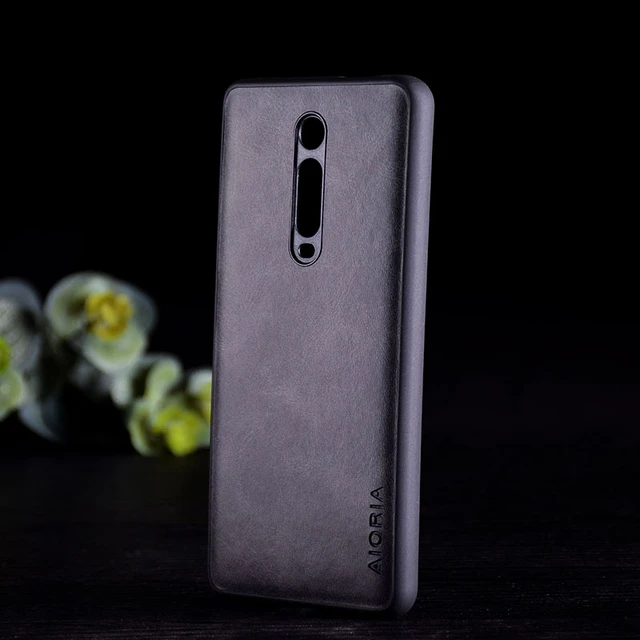 for Xiaomi Mi 9T Case Mi9T funda Luxury Vintage leather skin cover TPU + PC  phone