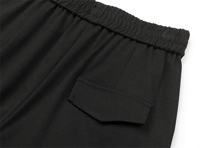 Летние маленькие Гаремные штаны женские модные большие размеры XL-8XL весенние эластичные брюки длиной до щиколотки женские повседневные штаны G361