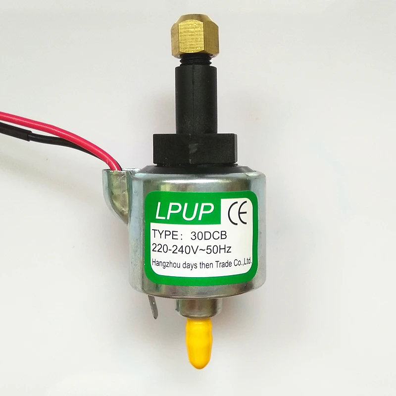 

Self-priming magnetic pump piston Fog Machines Coffee electromagnetic pump 30DCB power 220-240V-50Hz