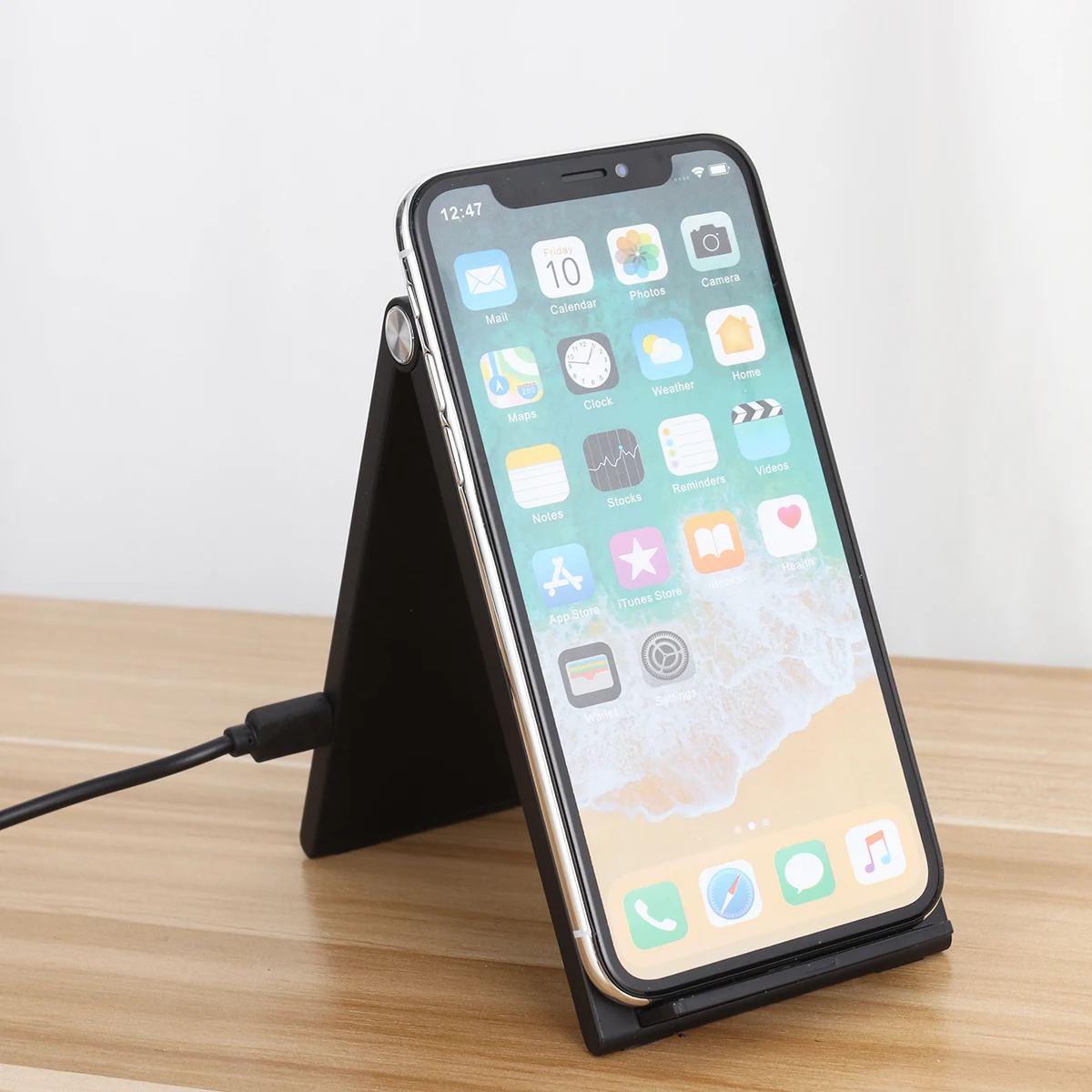 QI Беспроводной Зарядное устройство быстрой зарядки Pad стенд для iPhone samsung Galaxy Note