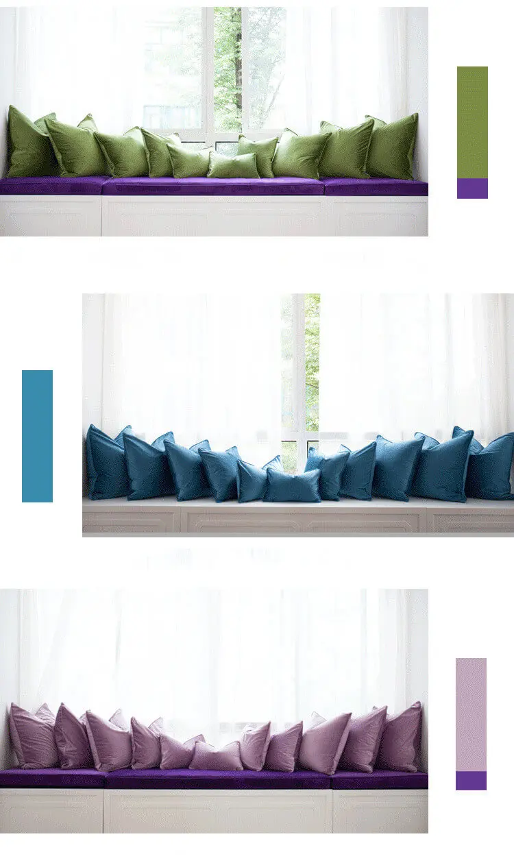 LeRadore велюровая твердая диванная подушка для дома клуба компания декоративный текстиль 35*60 см 65*65 см 70*70 см Наволочки