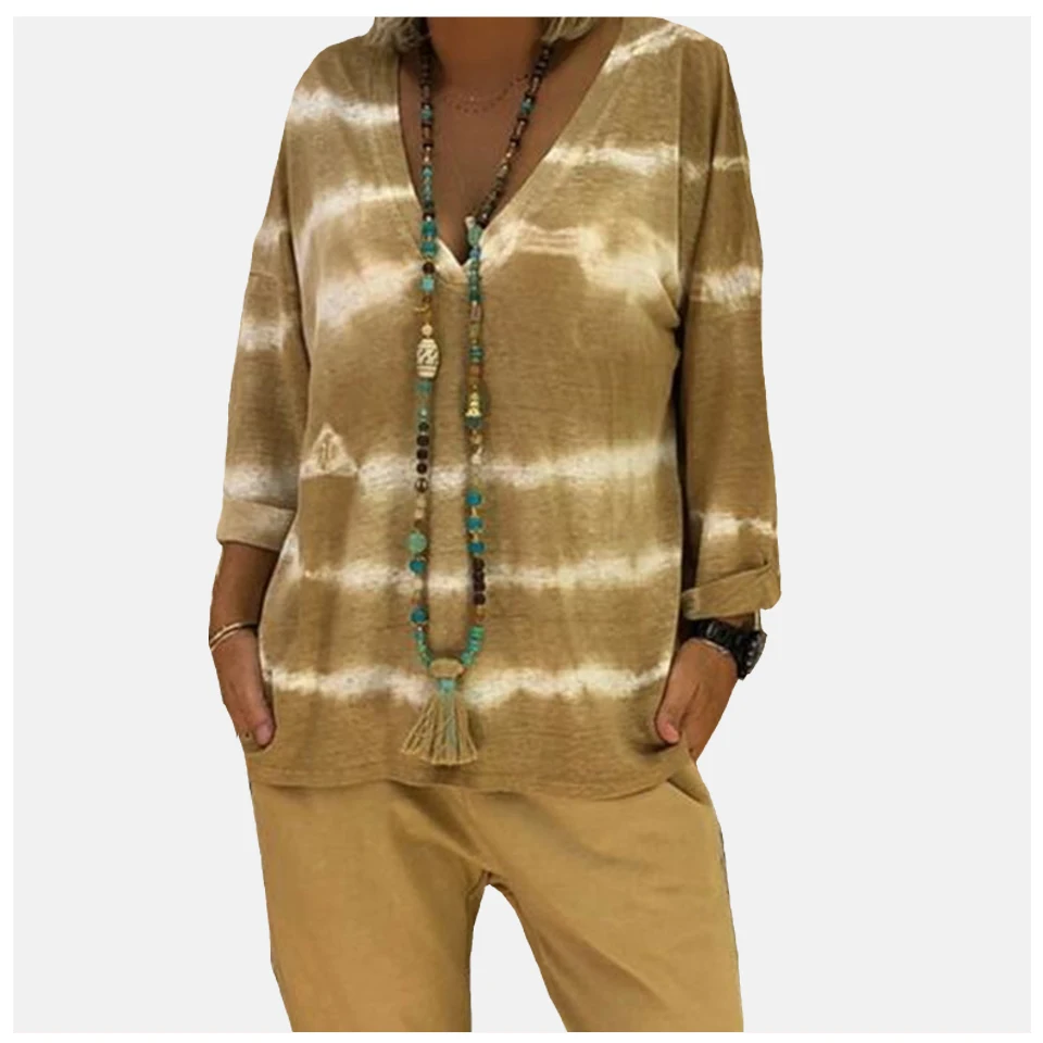 

Tie Dye Hoodie V Neck Sweatshirt Stripe Plus Size Hoodies Women 5xl Poleron Mujer 2019 Harajuku Stitching Long Sleeve Hoodies