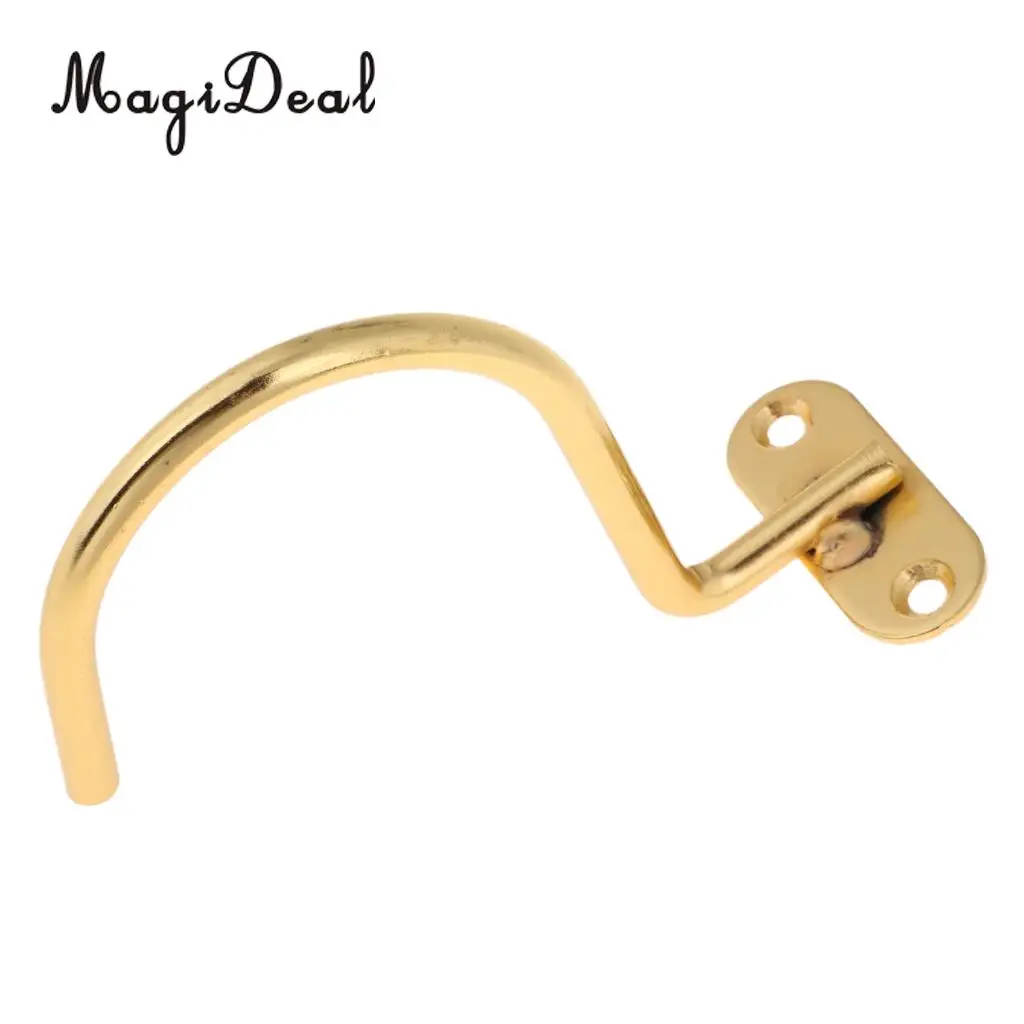 2.8 inch Small Brass Hook for Pool Table Rack Hanging Rest Stick Holders 2pcs/Pack
