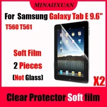 2 шт прозрачная Защитная мягкая пленка(не стекло) для samsung Galaxy Tab E 9,6 T560 T561 9,6 дюймов планшет