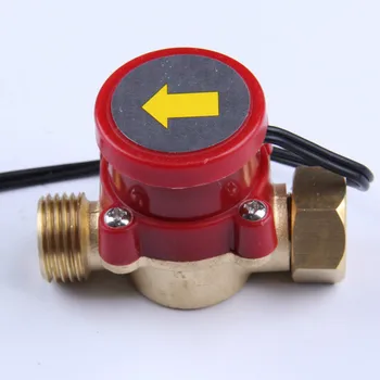 

Water pump flow switch High Temperature 120W Circulation Pump Water Flow Sensor Switch Female Thread to Male Thread