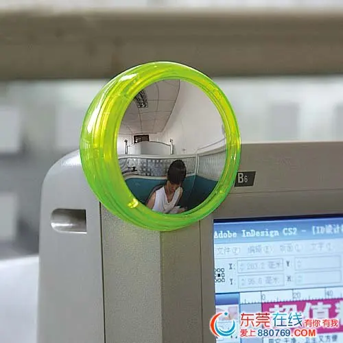 Computer Laptop Monitor Vision Rearview Rear View Mirror