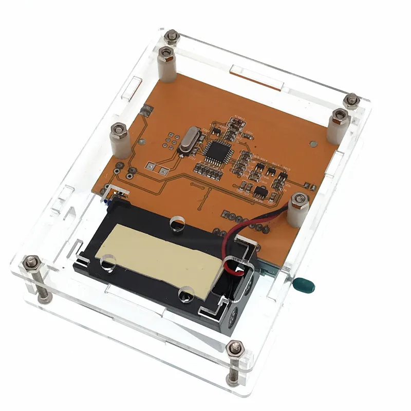 12864 lcd-ATmega328 Транзистор тестер Диод Триод Емкость ESR метр цифровой LC метр MOS NPN чехол(не аккумулятор