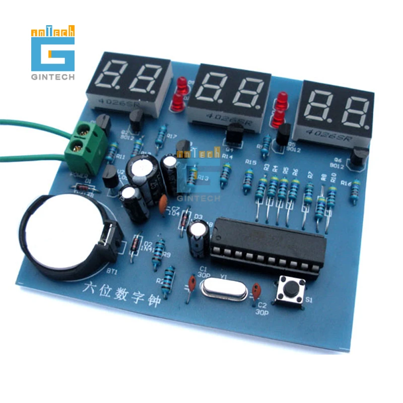 Набор часы at89c2051 led. At89c2051 электронные часы. Комплект сенсорного управления. At89c2051 электронные часы. At89c2051 электронные часы.